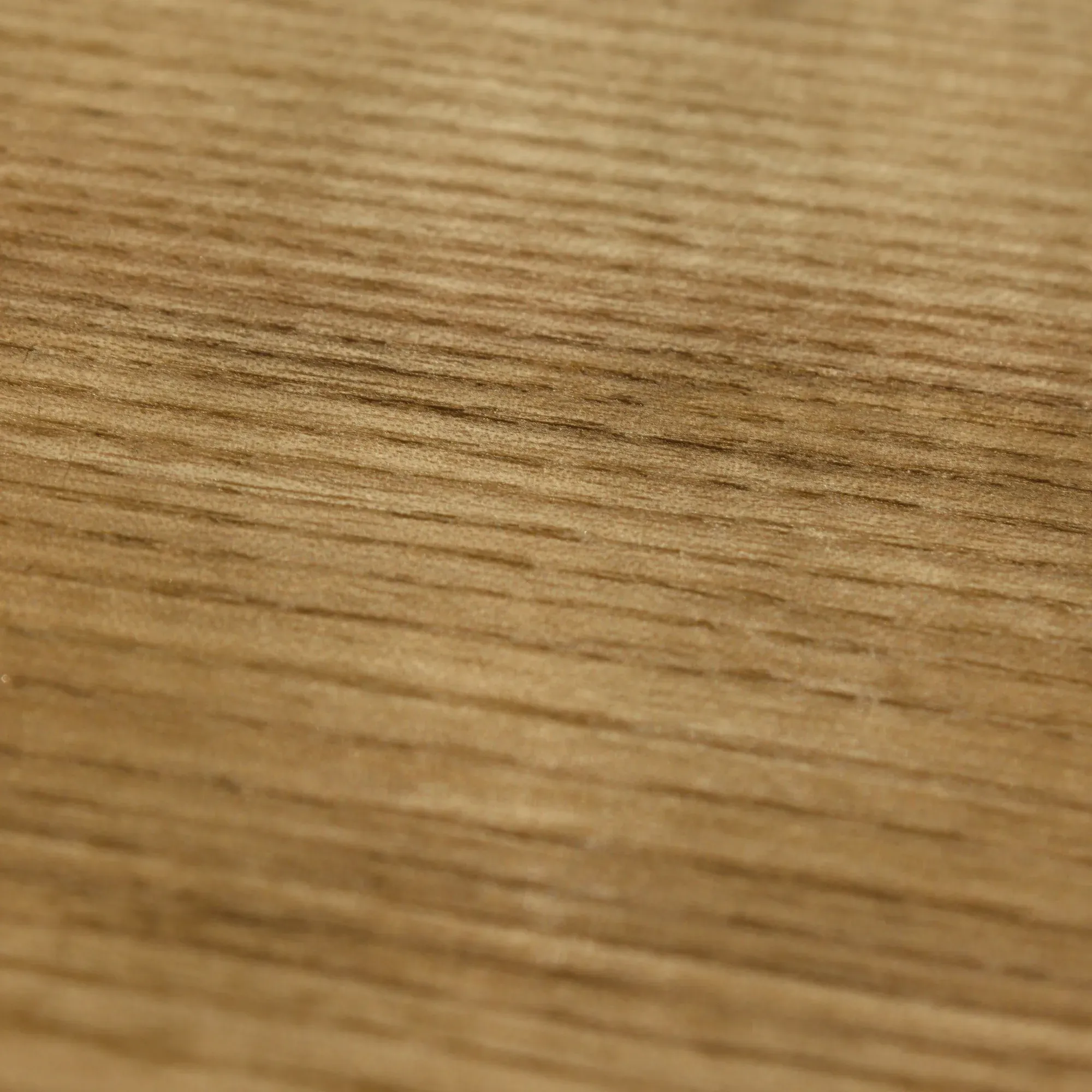 Close-up of the ash grain on the wood coaster