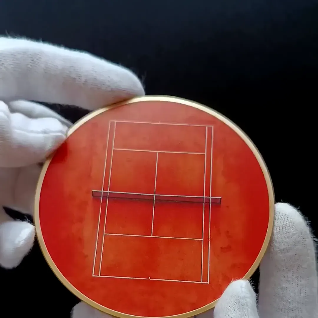 Tennis Court PCB Coaster product video